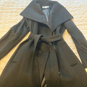 NWT Michael Kors asymmetrical wool blend coat